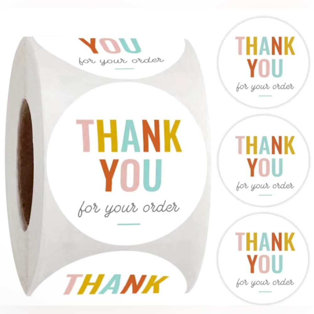 500 “Thank You” Stickers